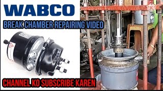 wabco ब्रेक चेंबर रिपेयरिंग वीडियो। wabco Berk booster repair tools link डिस्क्रिप्शन  दिया गया है