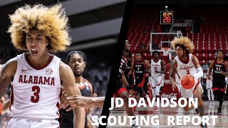 JD Davidson Scouting Report 2022 NBA Draft