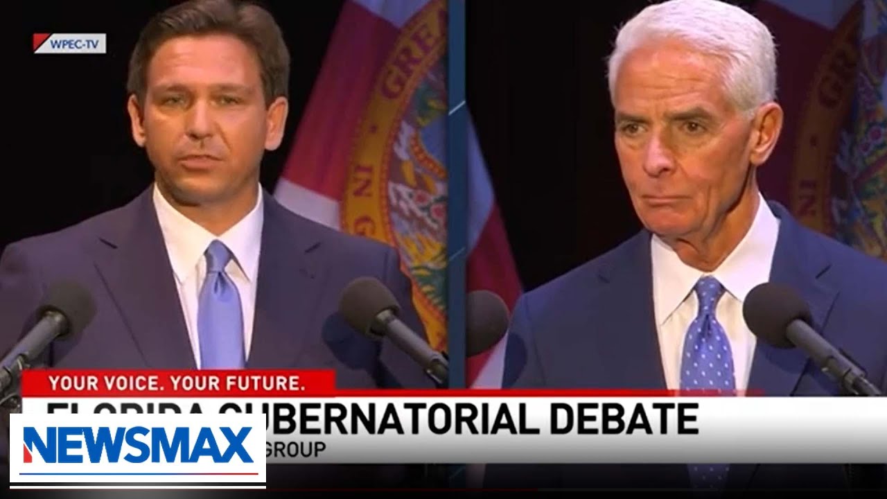 WATCH: Ron DeSantis SLAMS Charlie Crist In Debate For Florida Governor ...