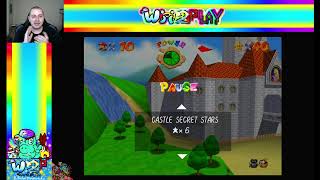 Wii2PLAY LIVE) 'Super Mario 64' ..but I \