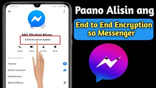 Paano I-off ang End To End Encryption Sa Messenger 2024 |