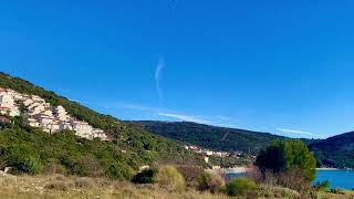 The bay of Zaglav  on Island Cres in Croatia