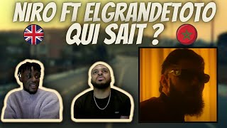 UK REACTS TO - Niro - Qui sait ? feat. ElGrandeToto (Clip officiel) 🇲🇦