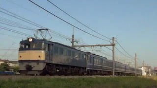 EF60-19牽引 回9842レ「ELみなかみ」送り込み JR高崎線 熊谷～行田 区間