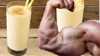 High Protein Oats Smoothies For Muscle gain