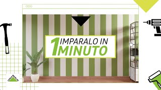 Imparalo in 1 minuto: pittura a strisce verticali | Leroy Merlin