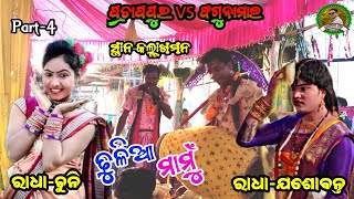 Part-4//ଢୁଳିଆ ମାମୁଁ //ପିତାମ୍ବର //Pratappur rangin kirtan baithuki//Pratappur vs phagunamal//Panda tv