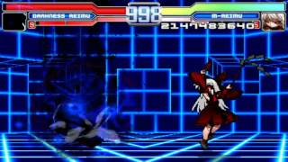 mugen ダークネス霊夢12P VS 禍霊夢12P（リクエスト）