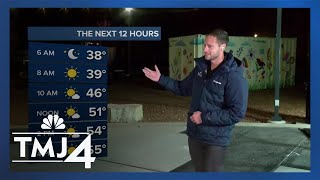 Southeast Wisconsin weather: Freezing start but warming up