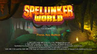 Spelunker World Title Screen (Switch, Vita, PS4)