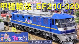 【甲種輸送】EF210-320(桃太郎キャラクターラッピング)兵庫・新長田 2020.7.31