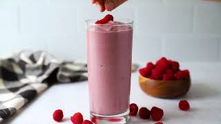 Low Carb Raspberry Smoothie