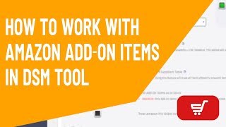 Drop Shipping Tip #6 - How to work with Amazon Add-On items in DSM Tool