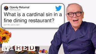 Wolfgang Puck Answers Restaurant Questions From Twitter | Tech Support | WIRED