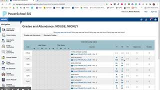 Checking Grades In Powerschool