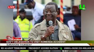 Gov't delegation to visit Komenda accident survivors Thursday