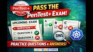 CompTIA PenTest+ PT0-003 Practice Questions (REAL Exam Style) | Pass the PenTest+ Exam