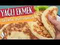 Ramazanda Her Gün Olsa Yenir 🔥 Tavada Yumuşacık Yağlı Ekmek Tarifi 😋️