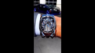 JacobAndCo Bugatti Chiron Tourbillion Blue #Shorts #Bugatti #Chiron #Jacobandco