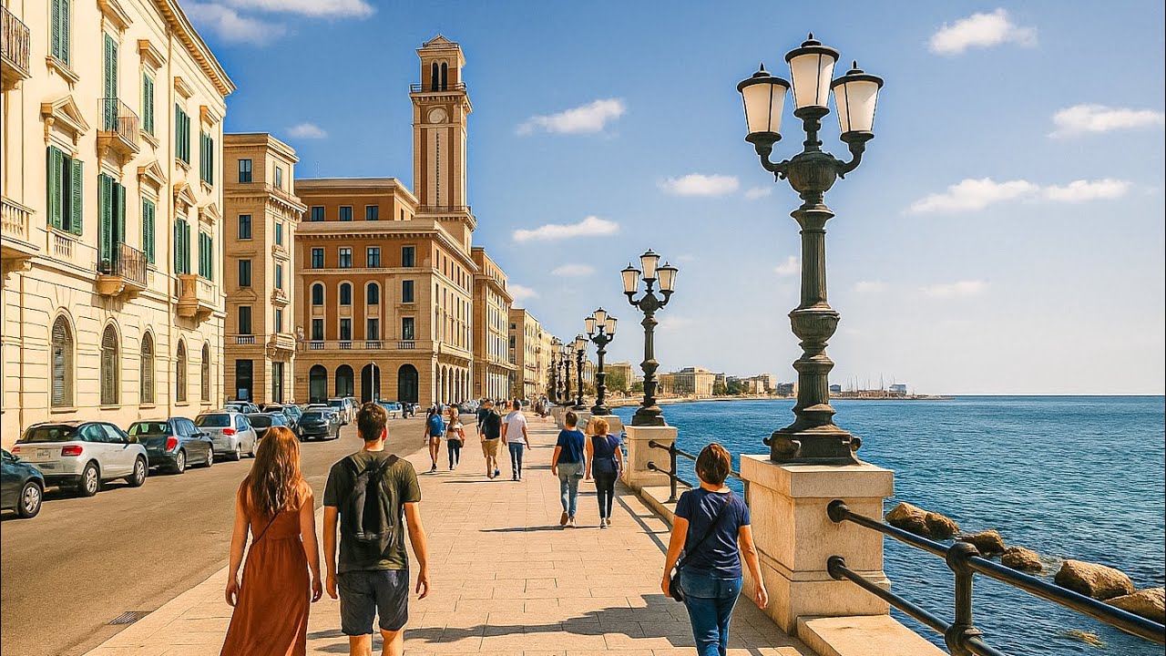 Bari Italy Walking Tour рџ рџ 4k City Walk Through The Old Town