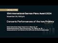 GRAND-PRIX-CONCERT of the INTERNATIONAL GERMAN PIANO AWARD 2024