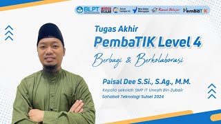 VLOG PAISAL DEE | TUGAS AKHIR PEMBATIK LEVEL 4 TAHUN 2024