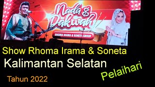 Show Akbar RHOMA IRAMA di kota Pelaihari Kalimantan Selatan thn 2022