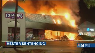 Tampa man sentenced for setting Champs store on fire during Floyd unrest