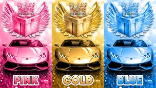 Choose Your Gift...! Pink, Gold or Blue 💗⭐️💙 How Lucky Are You? 😱 Quiz Shiba