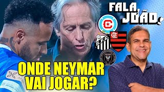 LIVE COM JOÃO GUILHERME! ONDE NEYMAR VAI JOGAR?