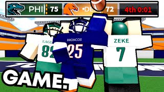 I GOT THE GAME WINNING CATCH! [FOOTBALL FUSION 2]