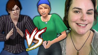 EVIL SIMS COMPARED! Sims 1 vs. Sims 2 vs. Sims 3 vs. Sims 4