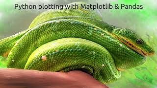 Python plotting with Matplotlib and Pandas