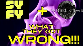So Many Things Wrong!  SyFy does NOT KNOW The Wheel Of Time! A Breakdown