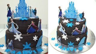 Frozen Elsa Theme Cake | Homemade Cakes | Cake Town