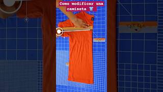 Como modificar una camiseta #coser #costura #sew #sewing #diysewing #trucos #ideas