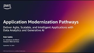 Application Modernization Pathways