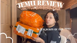 TEMU REVIEW/HAUL !! All my FREE THINGS