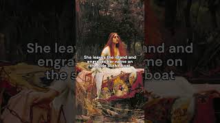 I am half-sick of shadows | The Lady of Shalott by John William Waterhouse #art #history #arthistory