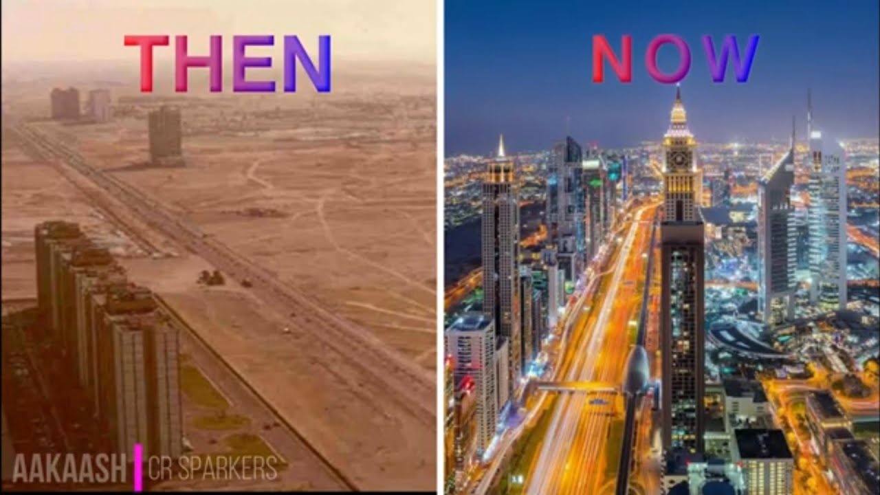 Dubai Transformation From Deserts To Skyscrapers !! Upcoming Mega ...