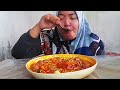 mukbang mie pentol kuah pedas topping bawang merah tomat cabe rawit 🔥💋