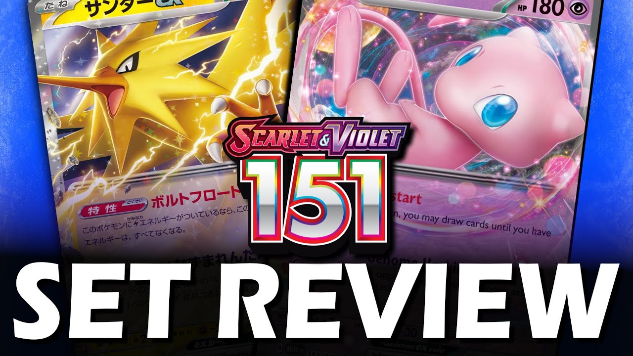 Scarlet & Violet 151 Pokemon TCG Set Review - YouTube