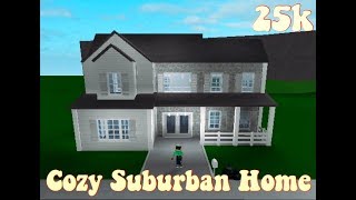 25k Modern House Bloxburg 2 Story