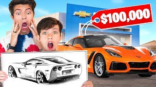 You Draw, I Buy It Challenge with My Family!