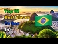 Top 10 best places to see in BRAZIL 🇧🇷 #brazil