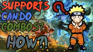 HOW TO DO A SUPPORT COMBO! | Naruto Storm 4 Quick Tutorial | Tips and Tricks | E