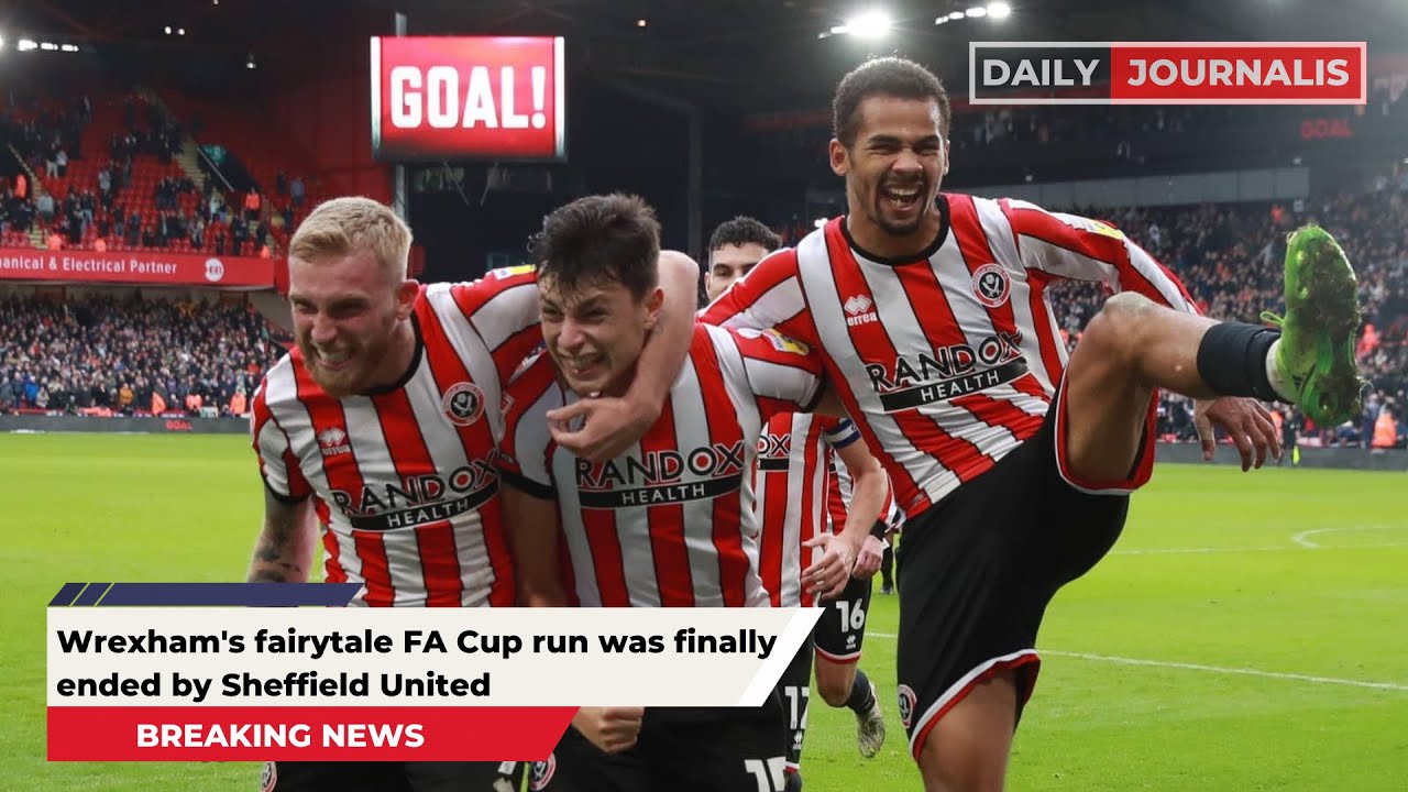 Sheffield United Vs. Wrexham - Wrexham's FA Cup Run Ended - YouTube