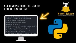 Key Lessons from the Zen of Python Easter Egg | Programming, Data & BI Tips
