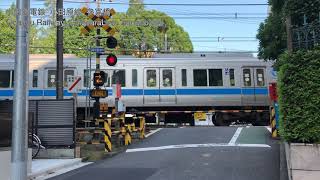 【踏切動画/RailwayCrossing】#14 小田急電鉄 小田原線 参宮橋