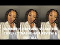 SPRING HAS SPRUNG , THE CURLS ARE BACK // Tinashe Hair REVIEW & INSTALL